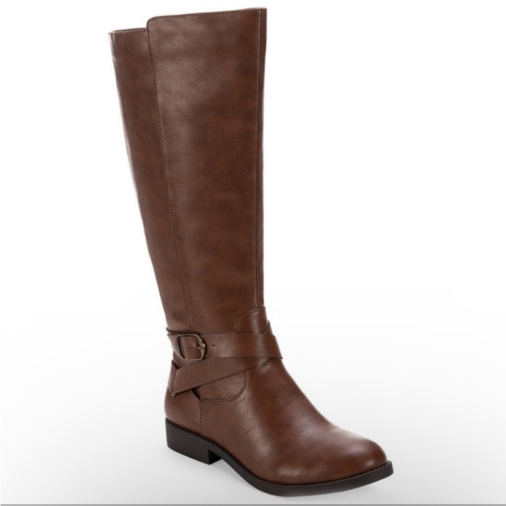 Style and Co Madixe Brown Riding boots NWT Sz 5.5